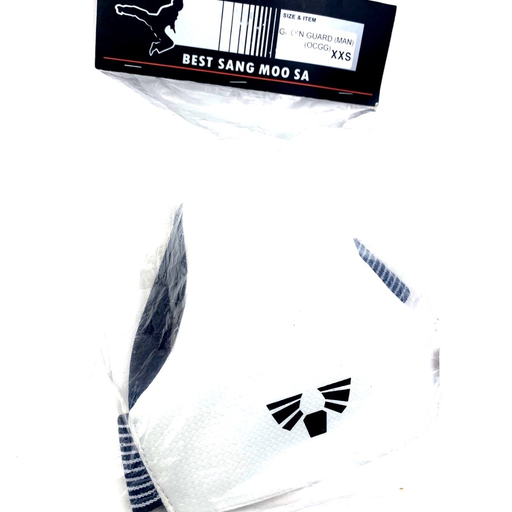 Martial Arts Groin Guard Male Size XXS Protector White Karate taekwondo Boxing